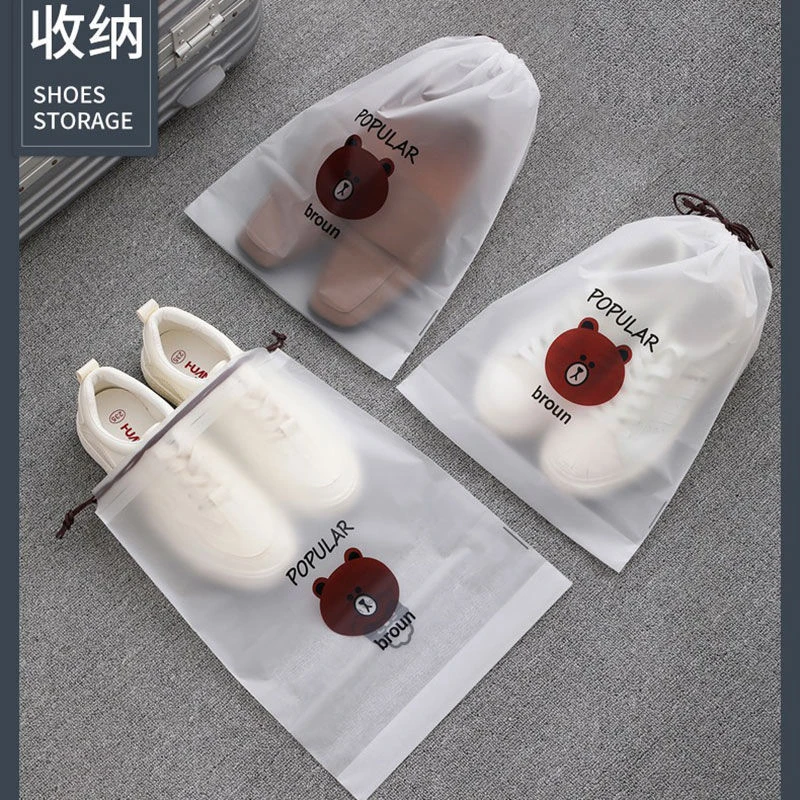 鞋子收纳袋衣服收纳袋防尘防潮抽绳束口袋宿舍整理鞋袋旅行便携袋