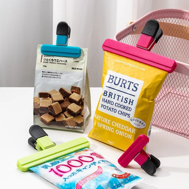 多功能家用夹子固定塑料夹大号长夹子食物封口夹零食防潮密封夹