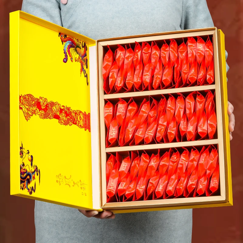 ZY过年送礼 龙凤呈祥60泡 大红袍茶叶