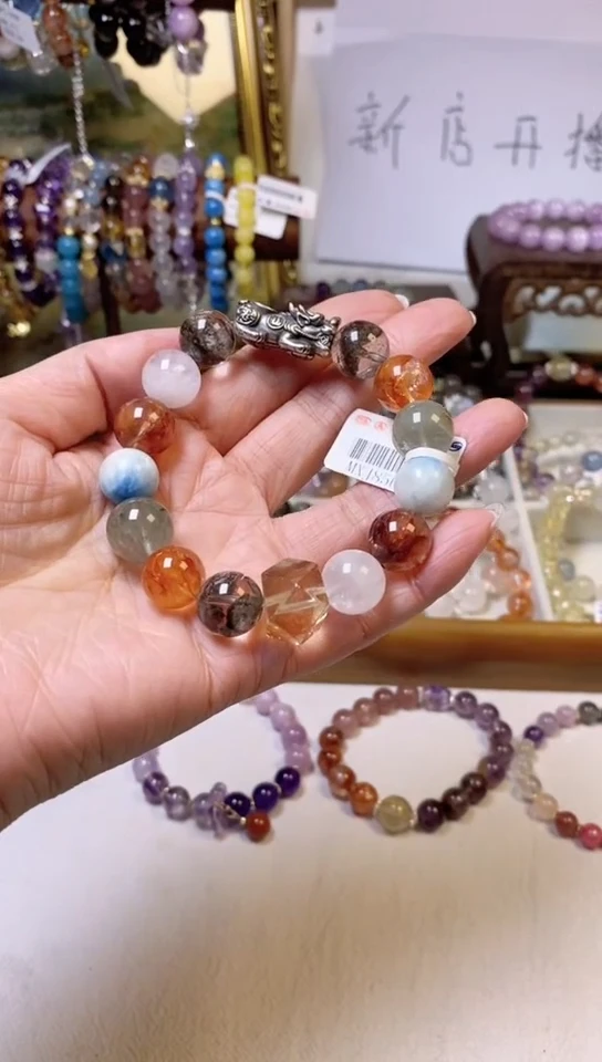 【闪购商品】水晶手链未镶嵌多宝 dy08
