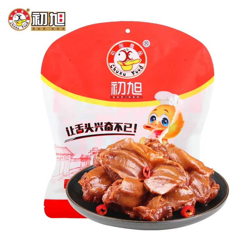 温州特产 初旭鸭肫散装称重500g 独立小包装 卤味鸭肉零食鸭胗