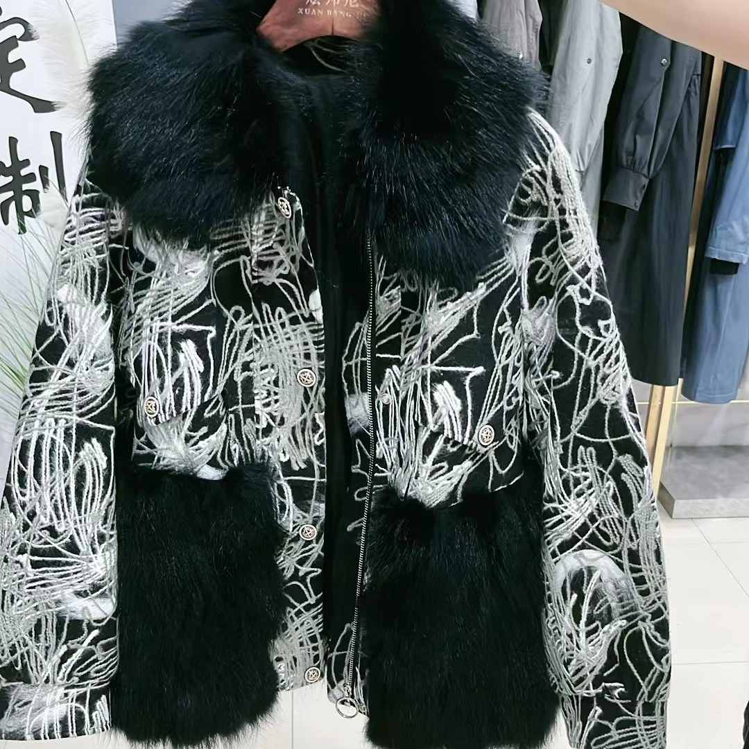 毛毛外套，款式以直播间为准