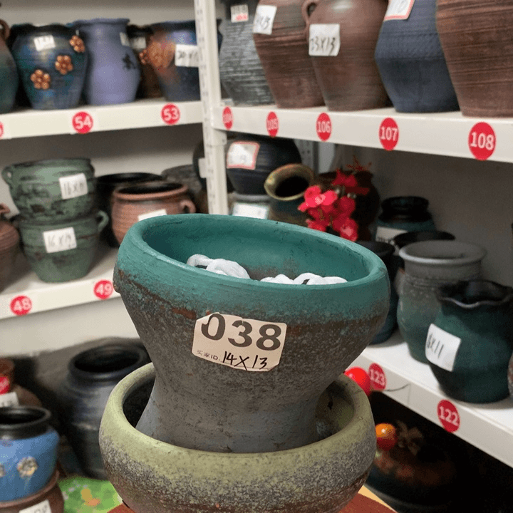 【闪购商品】红陶20CM（含）-50CM（不含）瑕疵默认打哦孔