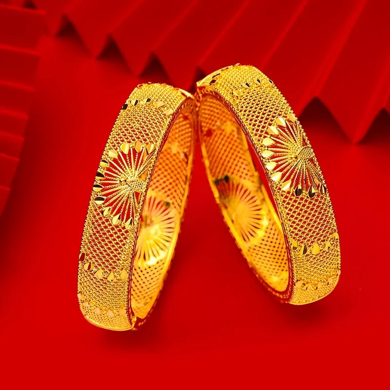 合金手镯 孔雀镂空卡扣气质时尚复古民族风女士手镯