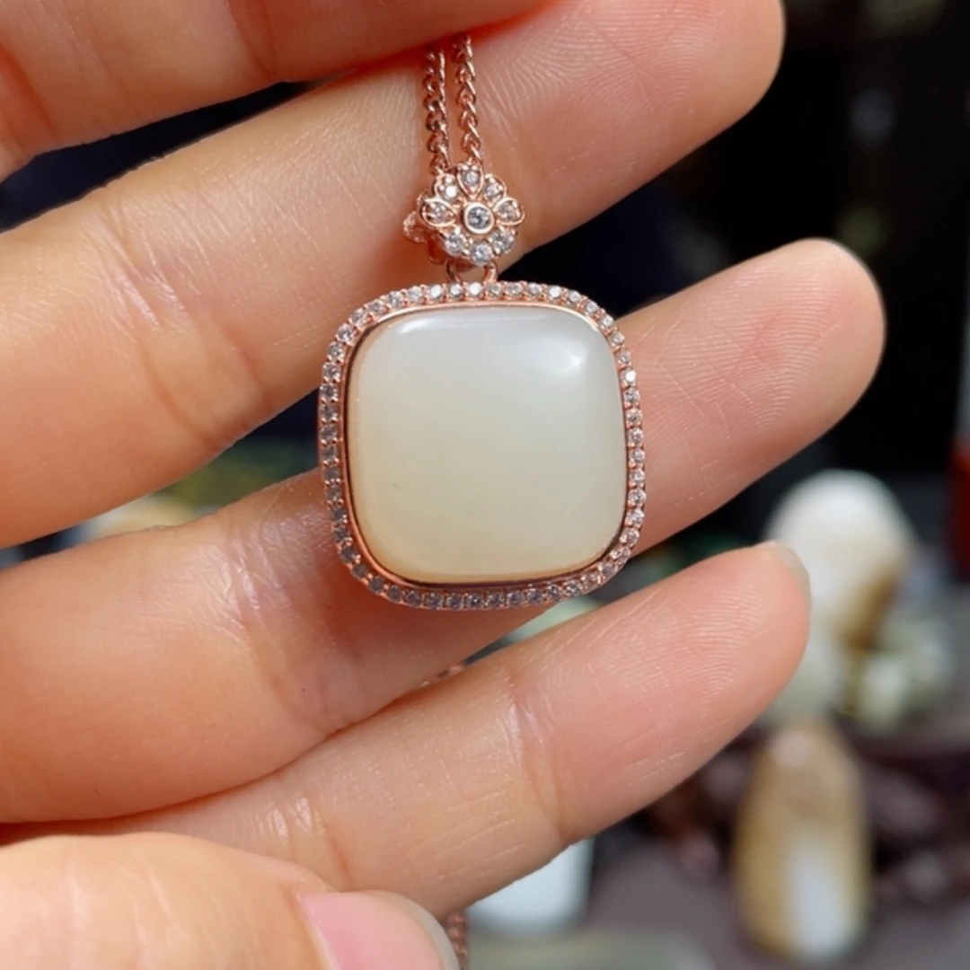 【闪购商品】和田玉挂件未镶嵌定制发货