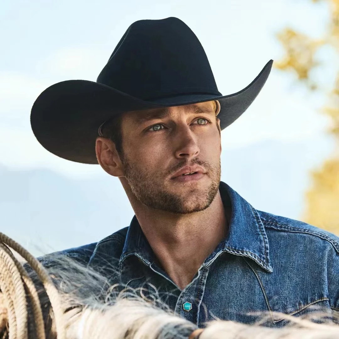 西部牛仔帽 大沿帽 户外