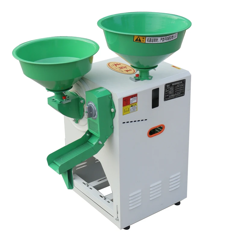 新柜式一体式碾米机家用小型打米玉米小米磨米水稻自动剥壳机