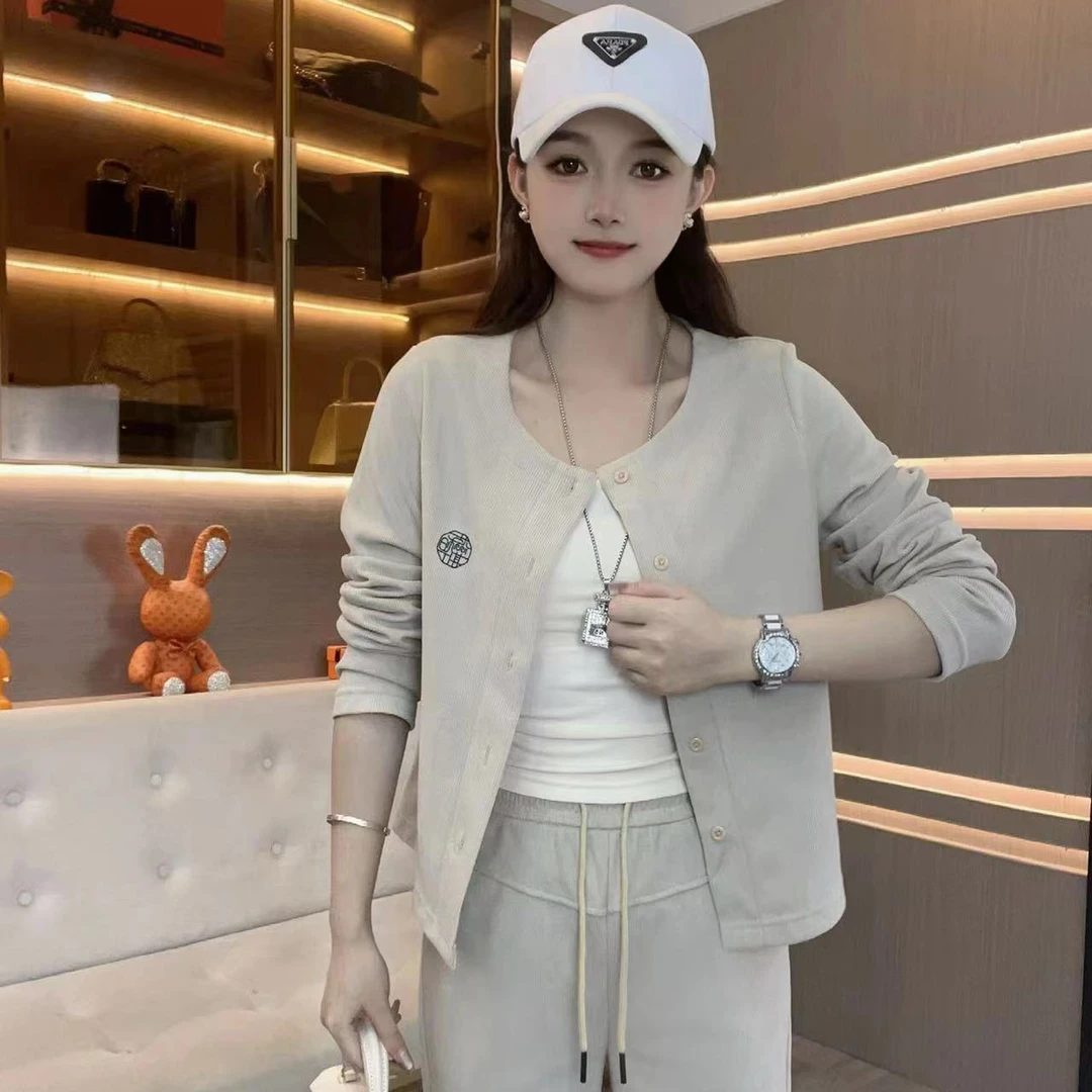 【三件套】xh2024秋季新款气质小香风套装内搭外穿休闲时尚减龄洋气