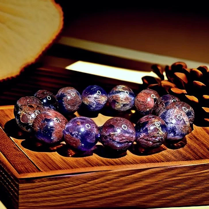 云端紫钛幽幽手链【老赵严选】多样性发其一