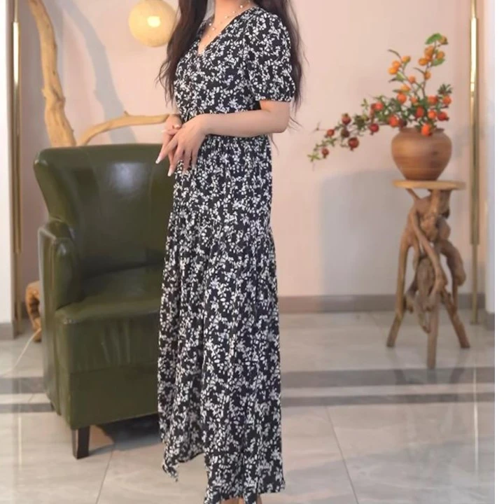 连衣裙裙子显瘦，付款备注号码牌