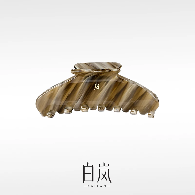 白岚花米色抓夹ZP0065-A【非卖品，勿拍】