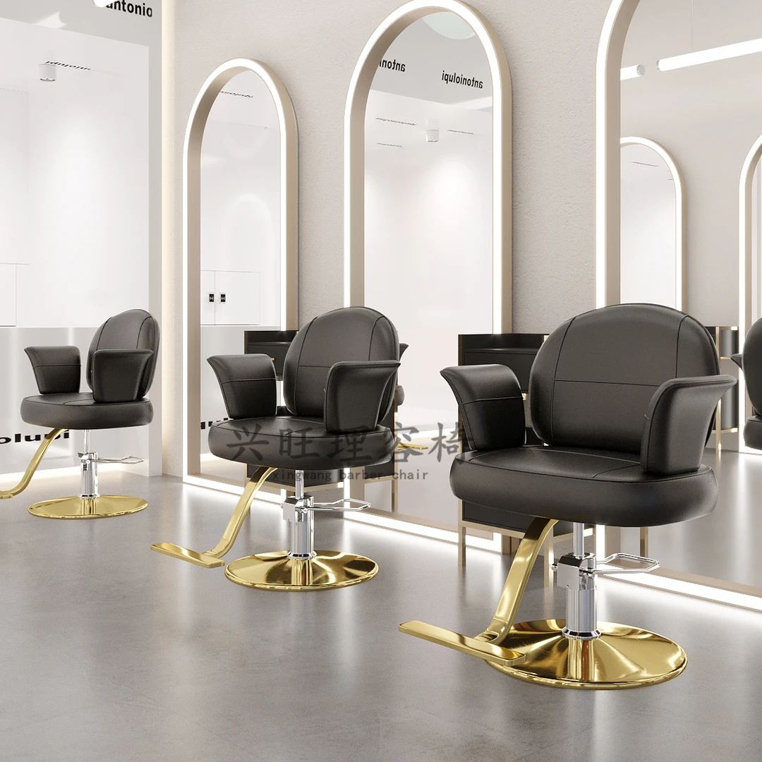 轻奢专用烫染座椅凳子理发店椅子美发发廊可升降剪发美发店美发椅