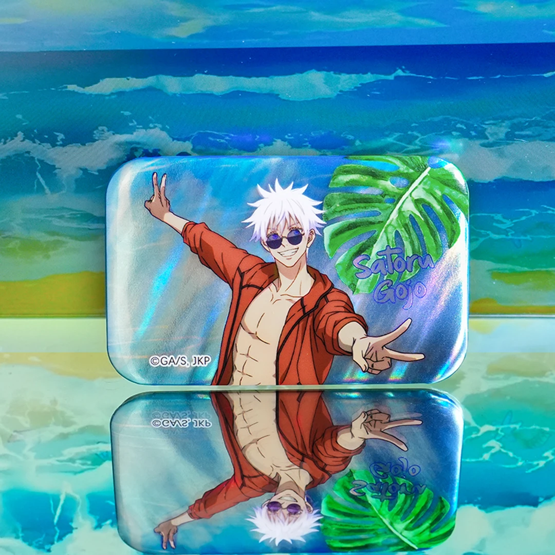 咒术回战联名徽章正版夏日海滩系列吧唧五条悟夏油杰周边谷子