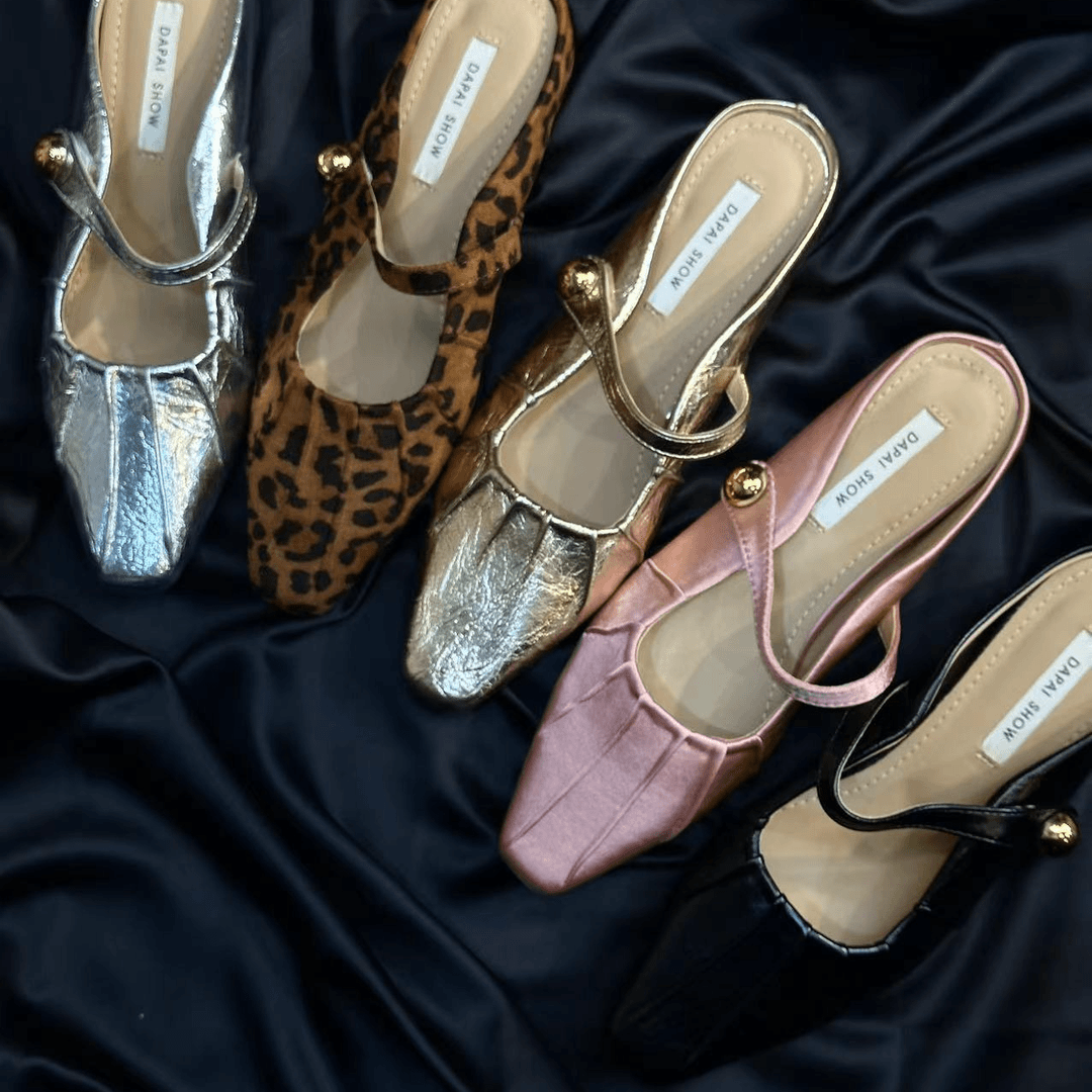 单鞋尖头气质时尚女士百搭内增高包头鞋夏季浅口