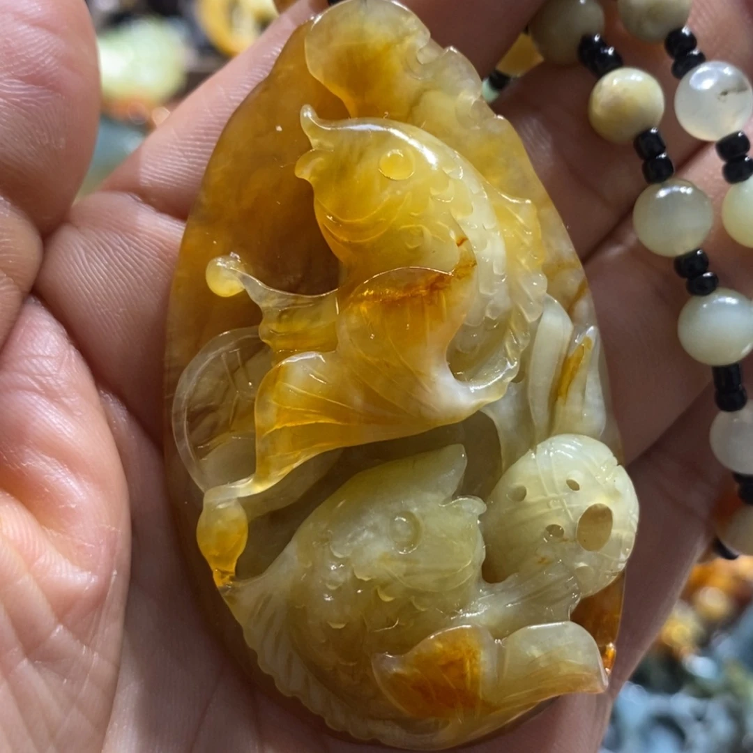 【闪购商品】蛇纹石玉颈饰未镶嵌