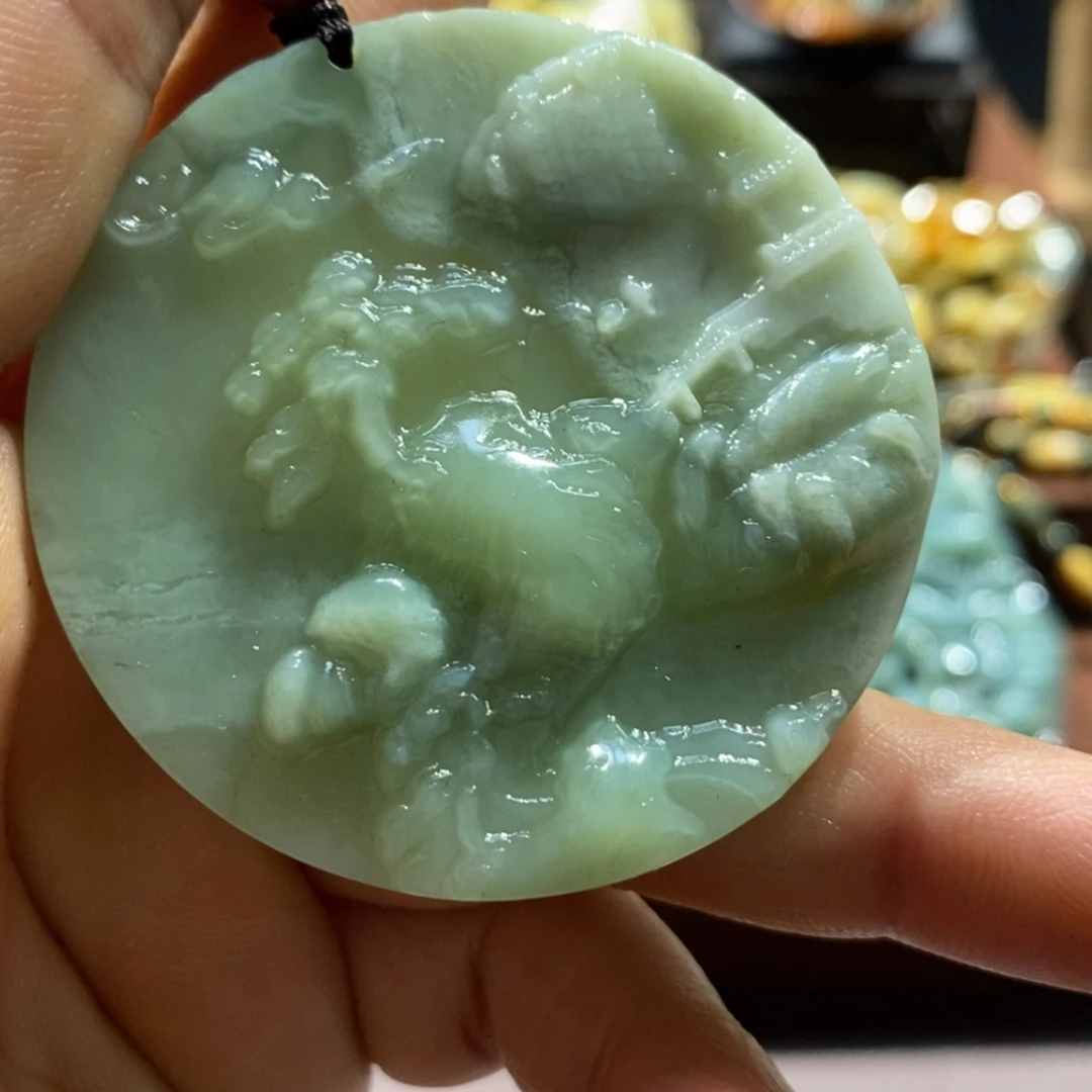 【闪购商品】蛇纹石玉颈饰未镶嵌