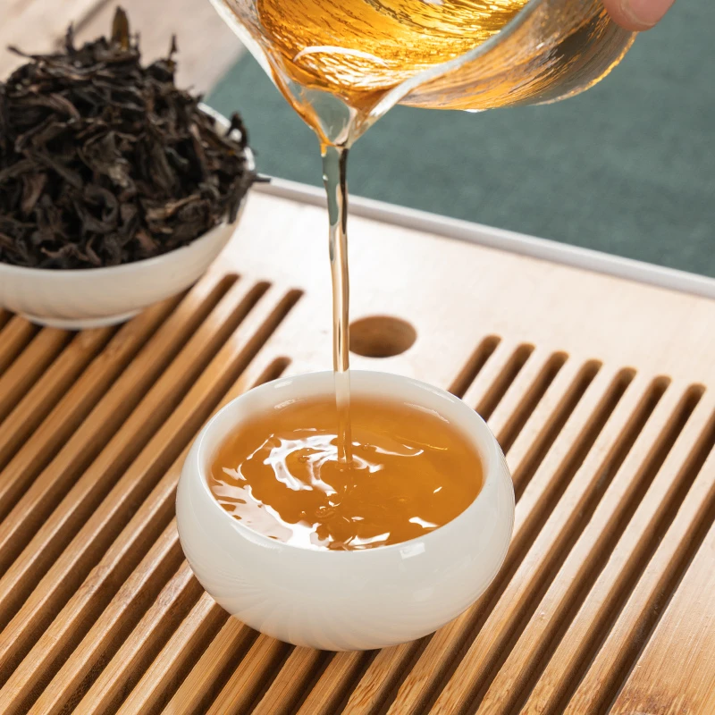正宗武夷山大红袍茶叶肉桂浓香型乌龙茶正岩茶散装小包装