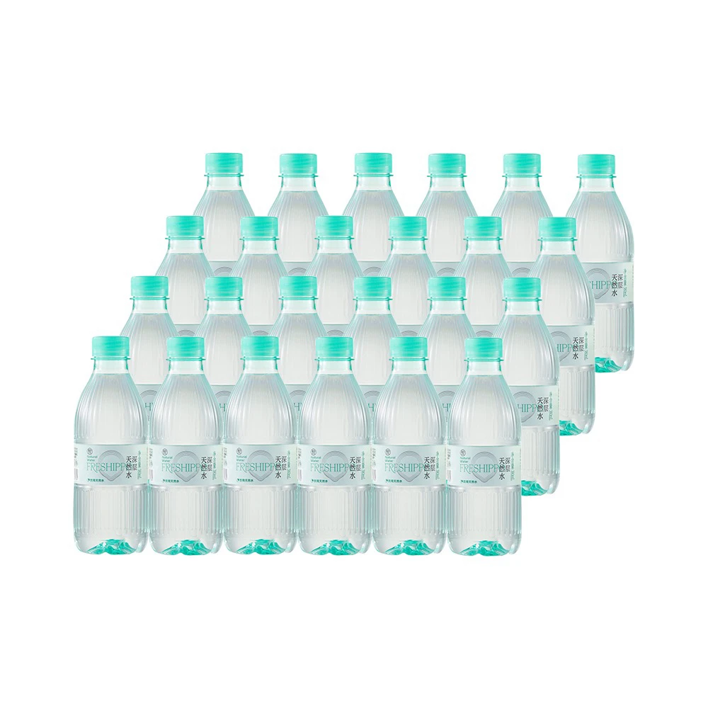 盒马深层天然水380ml*12瓶地下直采罐装口感清冽专属包装纯净水