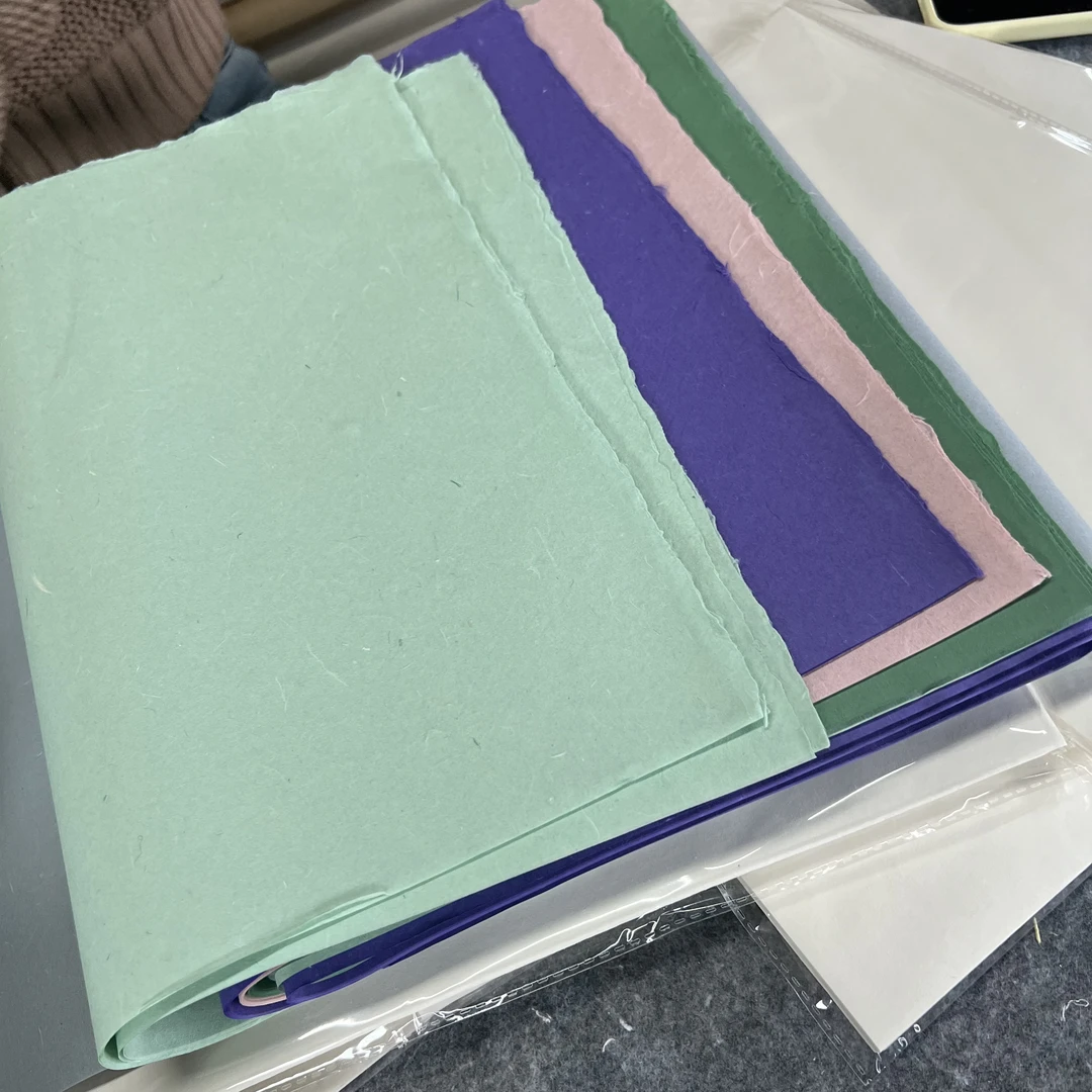 深色系徽牌定制五色云龙半生半熟书法写意画用