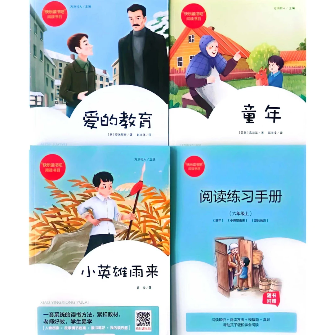 彩绘爱的教育童年雨来紧扣教材读书笔记快乐读书吧时代文艺出版