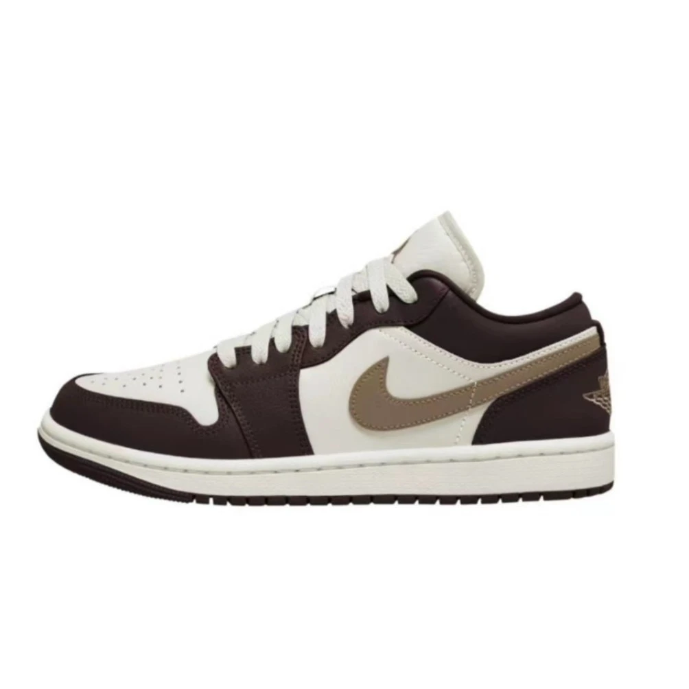 Air Jordan1 Low AJ1 摩卡棕经典潮流复古运动休闲板鞋DC0774-200