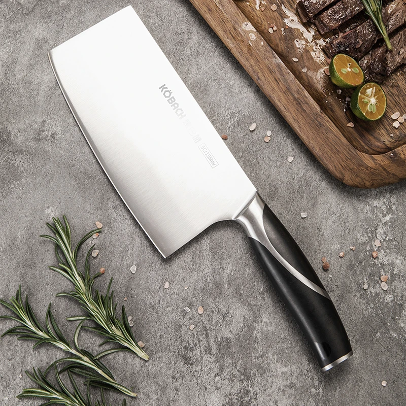 康巴赫官方旗舰店菜刀厨师专用刀锋利切片刀具女士家用切肉切菜刀