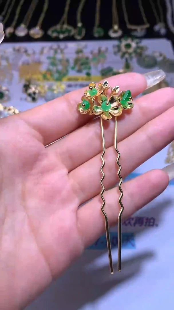 【闪购商品】翡翠如图合金CZJ227702