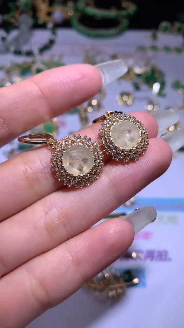 【闪购商品】翡翠如图合金CZJ229253