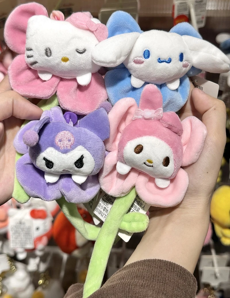 Sanrio Characters系列-花朵趣味玩偶挂饰(美乐蒂)