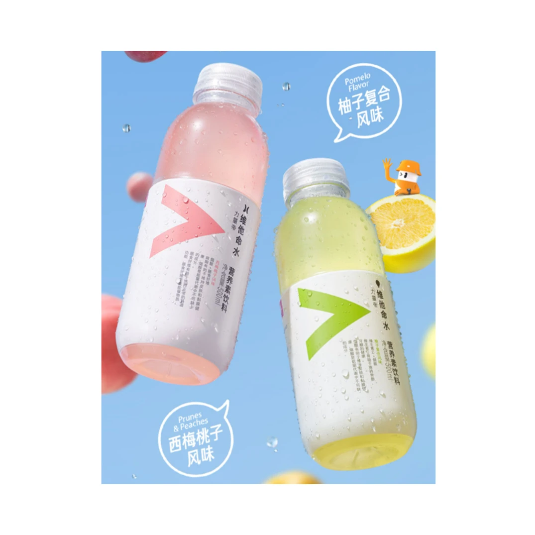 力量帝维他命水 西梅桃子风味