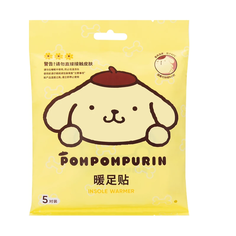Pompompurin暖身系列暖足贴（5对装）