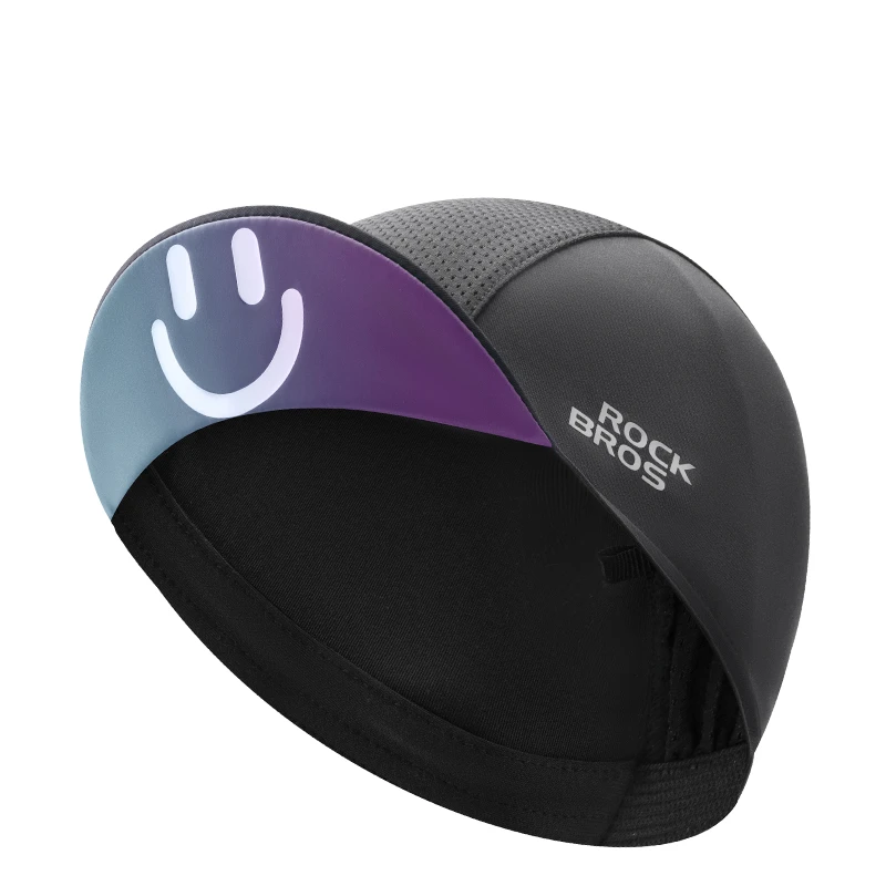 洛克兄弟户外小帽COOLMAX透气防晒帽子头盔内衬头套男夏季