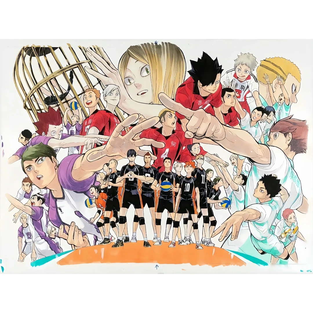 排球少年IP周边大合集（卡牌立牌吧唧等）盲盒代拆