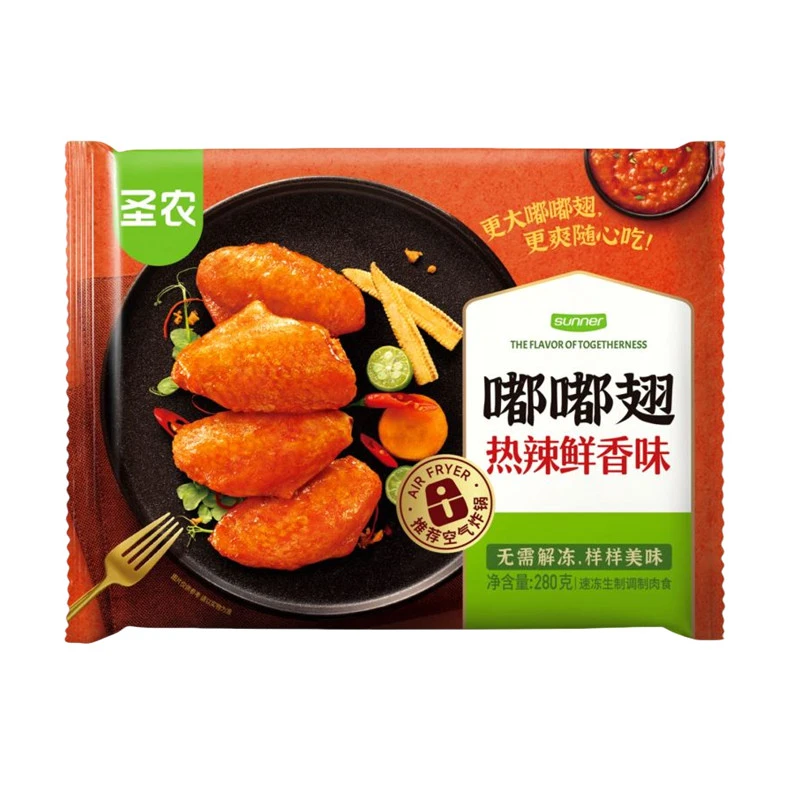 圣农嘟嘟翅热辣鲜香味 280g/袋