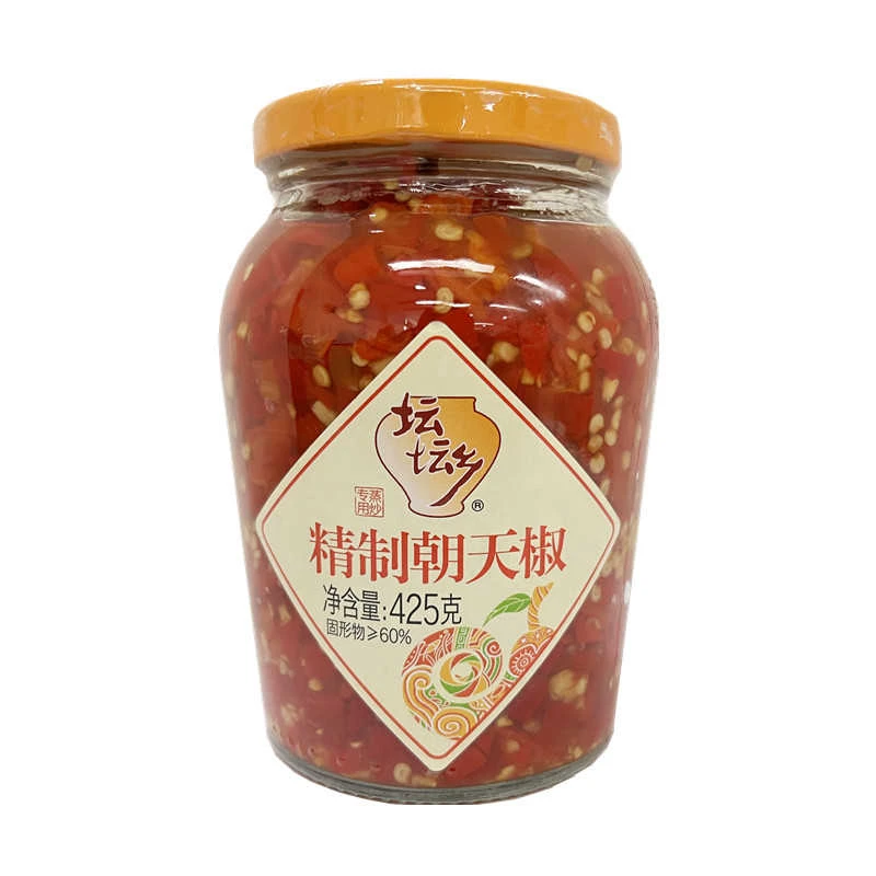 坛坛乡精制朝天椒 425g/瓶