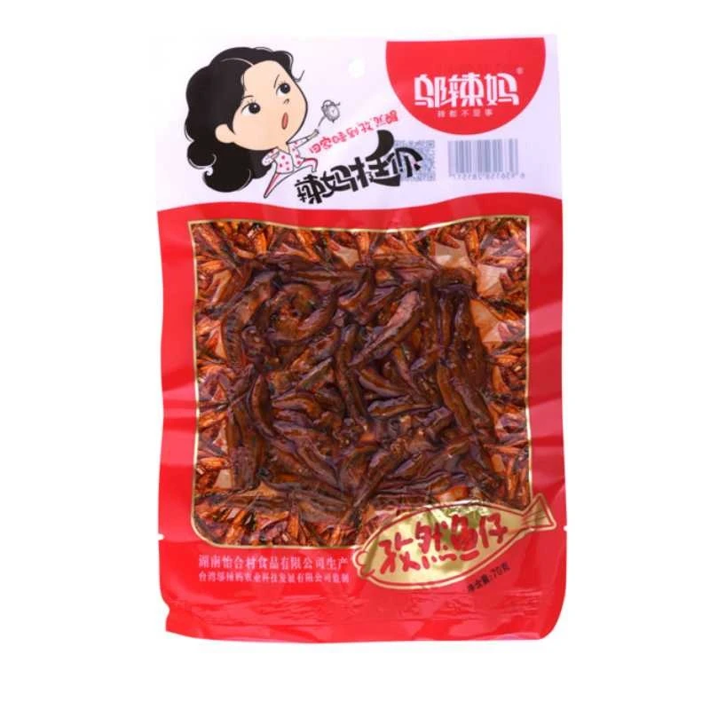 邬辣妈孜然鱼仔 70g