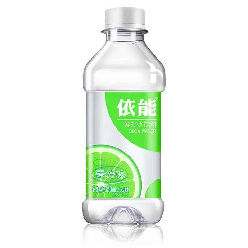 依能青柠味苏打水饮料（无糖）350ml