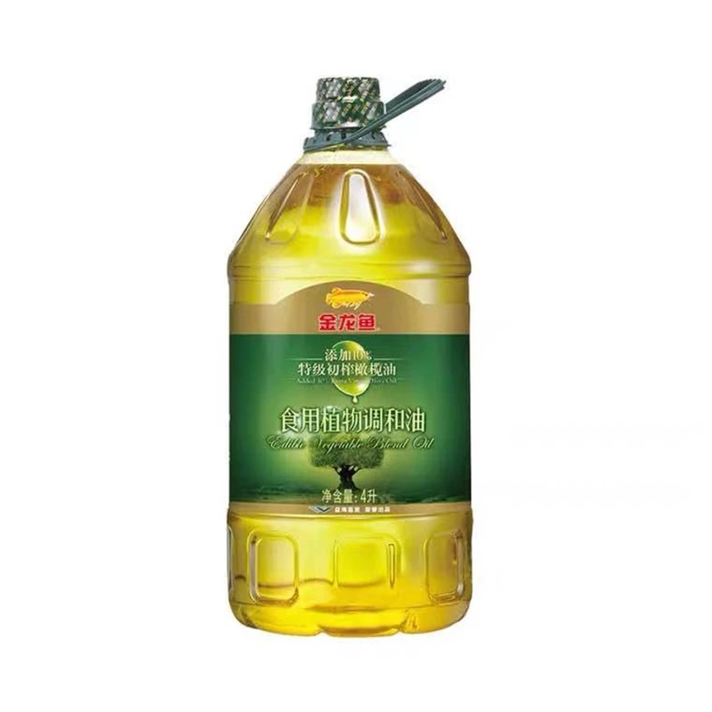 金龙鱼添加初榨橄榄油食用植物调和油 4L