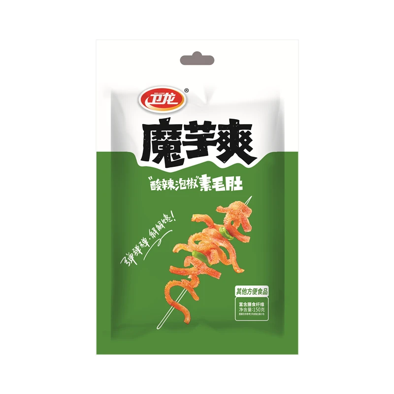 卫龙魔芋爽酸辣味素毛肚 150g