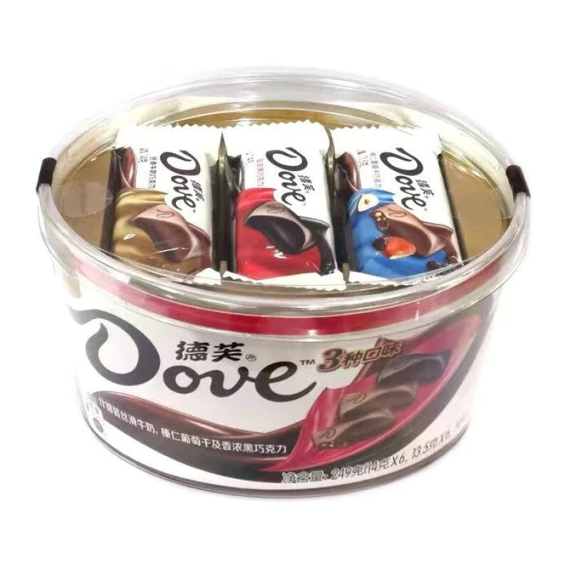 德芙什锦装巧克力 249g/盒