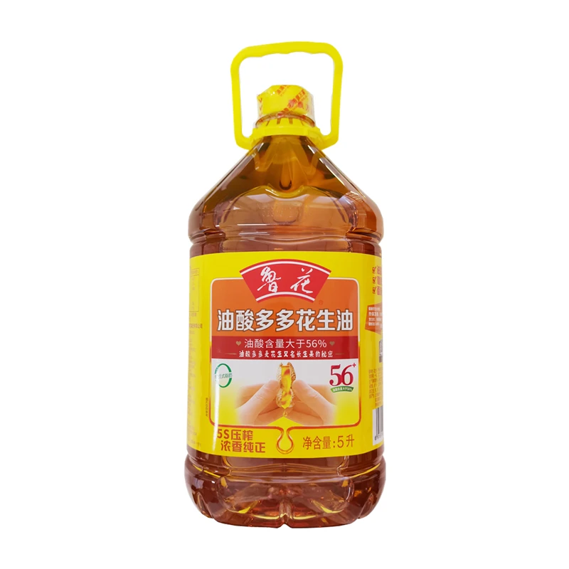 鲁花油酸多多花生油 5L