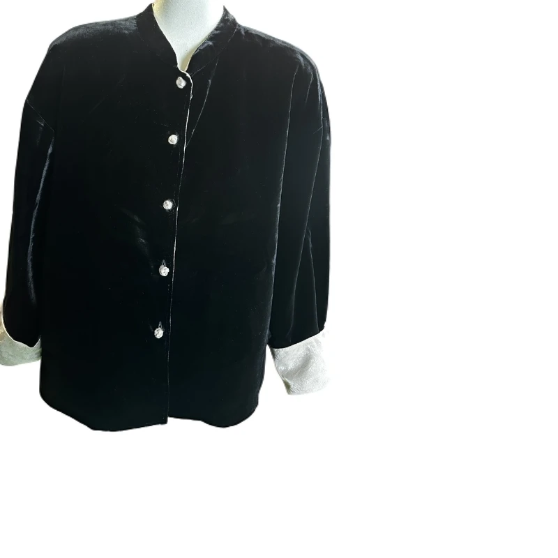 丝毛外套国风女装国风上衣双面双穿满分桑蚕丝真丝丝绒新中式外套