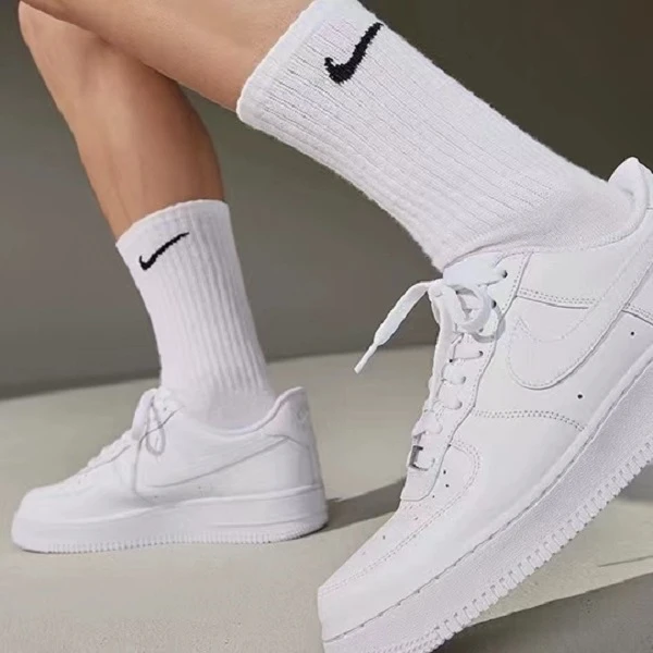 NIKE 运动生活时尚百搭男款低帮复古纯白空军休闲鞋CW2288111#HN