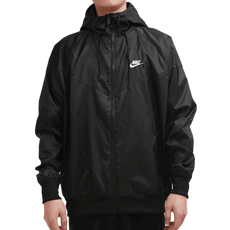 Nike/耐克（耐克)运动生活系列男子黑色梭织夹克外套DA0002010#HN