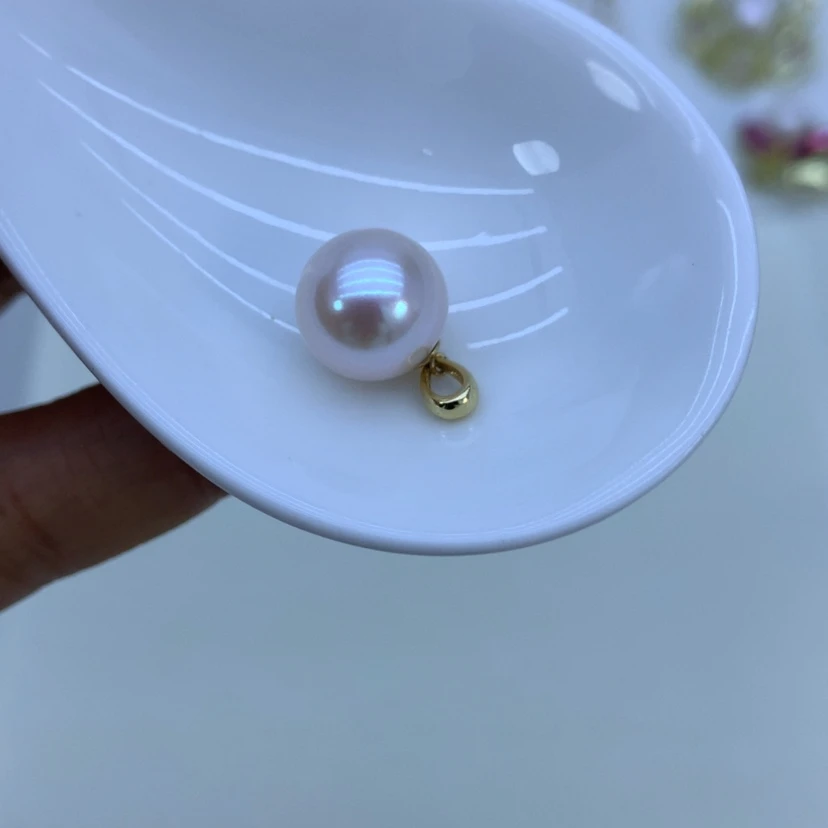 【闪购商品】淡水珍珠颈饰18K金镶嵌