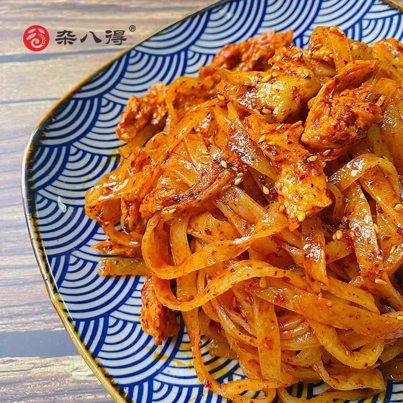 【新疆包邮】杂八得陕西擀面皮300g*5袋/10袋陕西开袋小吃香辣方便