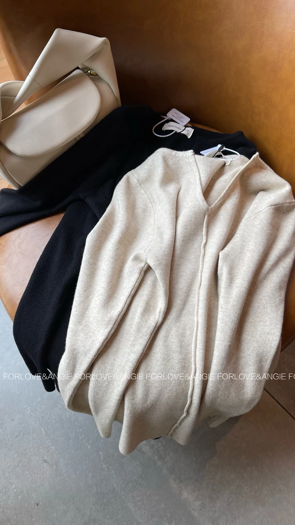 F.AN-“小蛮腰”超细毛织打底衫