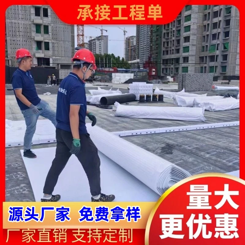 车库顶板排水板 虹吸排水板hdpe卷材排水板