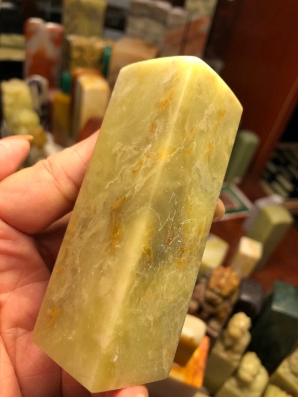 精品青田封门青大块头印章