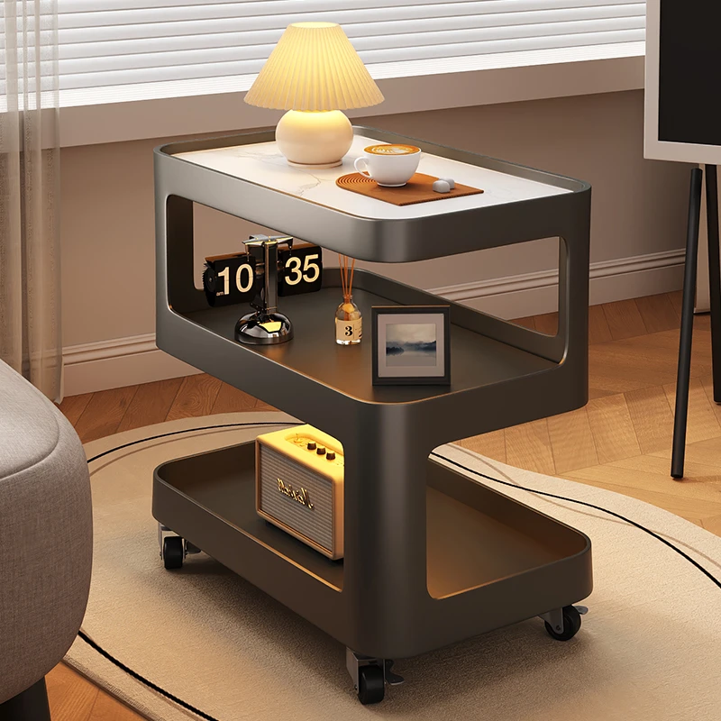 可移动沙发边几侧边柜轻奢高级感茶几2024新款小桌子床边置物架
